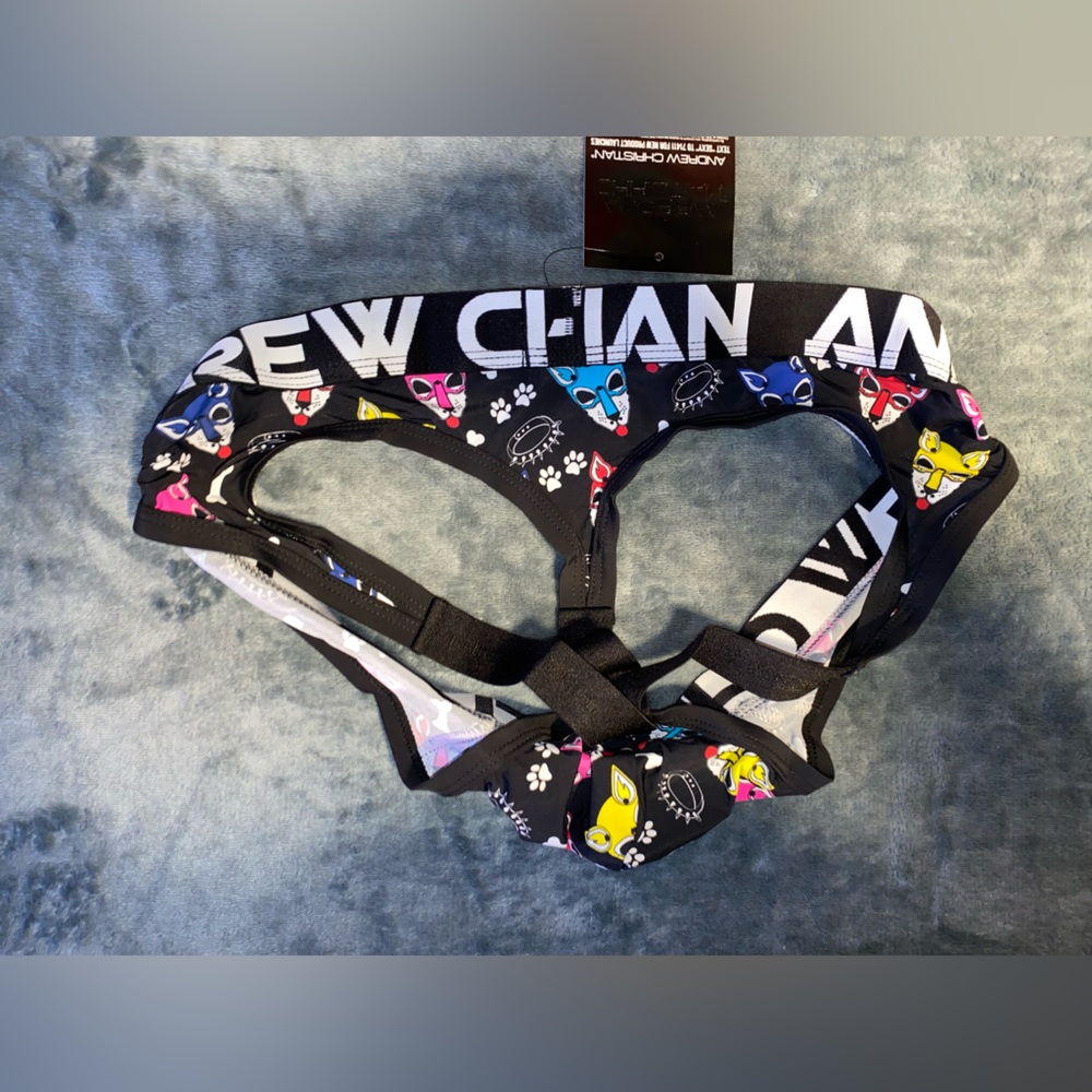 Andrew Christian Puppy Play Jock-Thong w/ Almost Naked - Picture 6 of 7